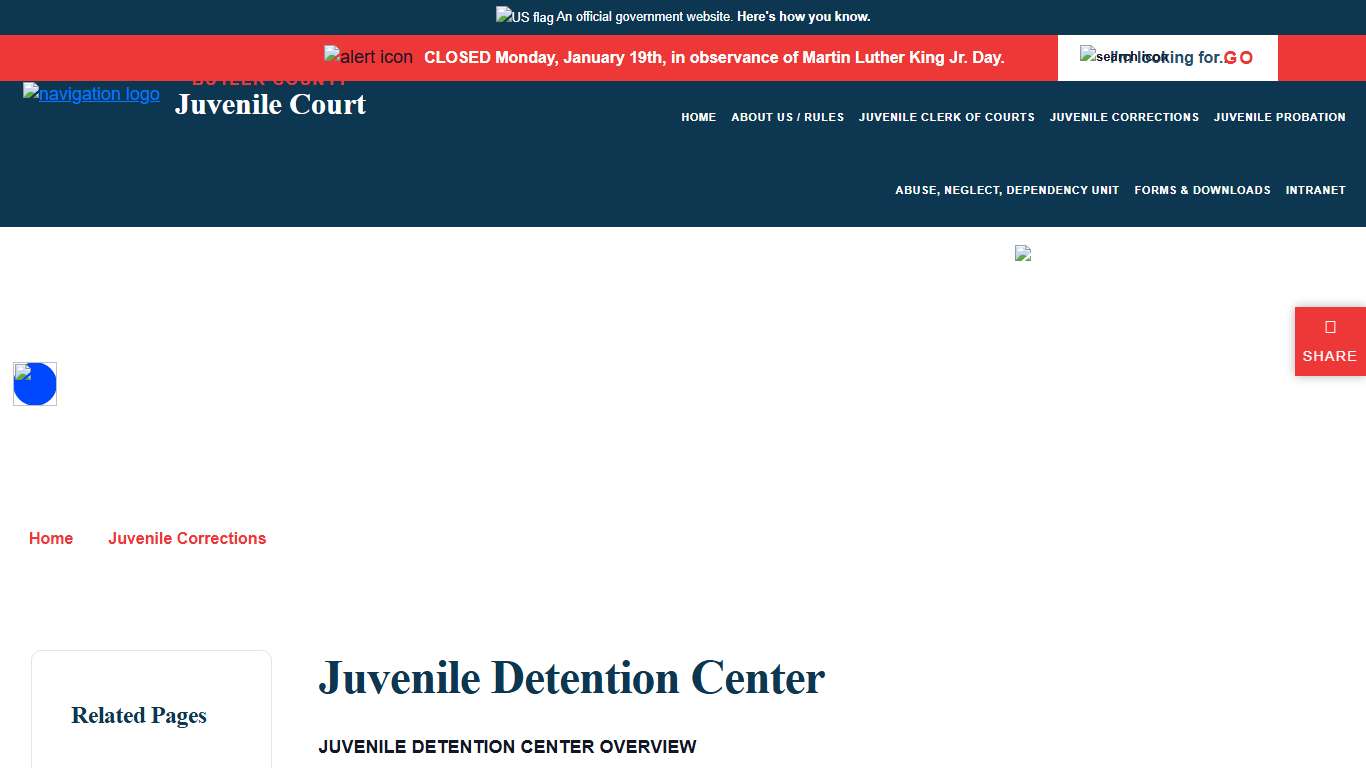 Welcome to Butler County Juvenile Court, OH