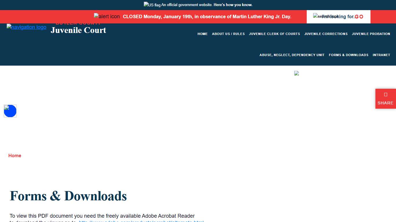 Welcome to Butler County Juvenile Court, OH