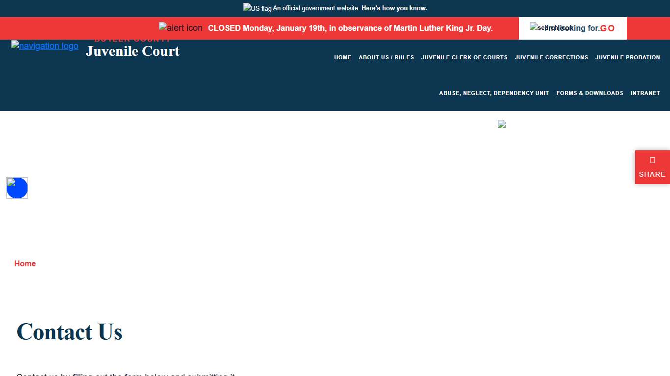 Welcome to Butler County Juvenile Court, OH