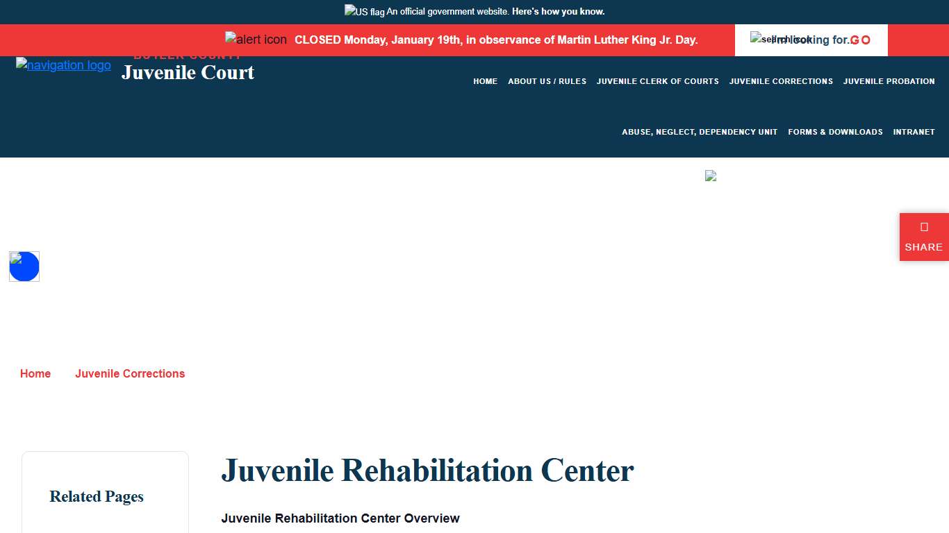 Welcome to Butler County Juvenile Court, OH